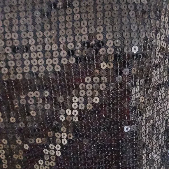 Black Sequin Dress - Picture 2 of 4